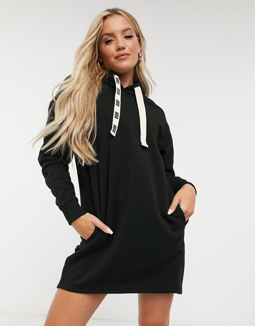 UGG - Lucille - Hoodie-jurk in zwart
