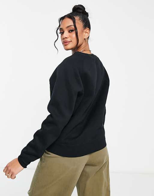 UGG Madeline fuzzy logo sweatshirt in black | ASOS UGG Madeline fuzzy logo sweatshirt in black | ASOS