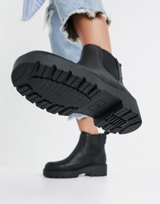 UGG Markstrum chelsea boots in black | ASOS