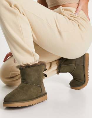 Ugg bailey bow mini grey sale