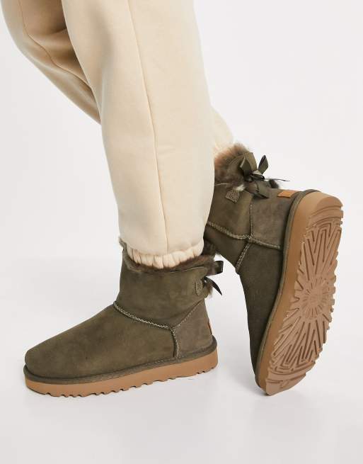 Ugg bailey bow grey on sale sale