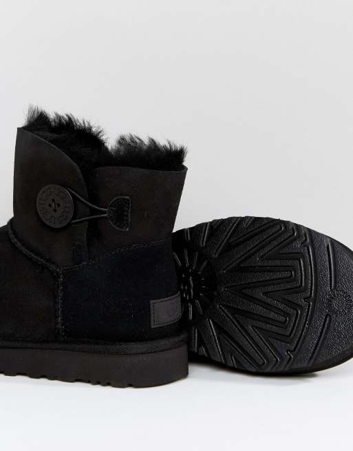 Ugg mini bailey clearance button ii black