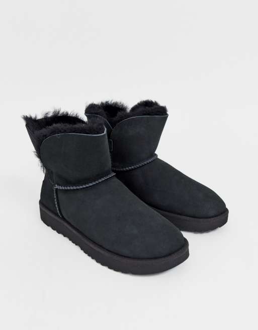 Ugg mini cuff black new arrivals