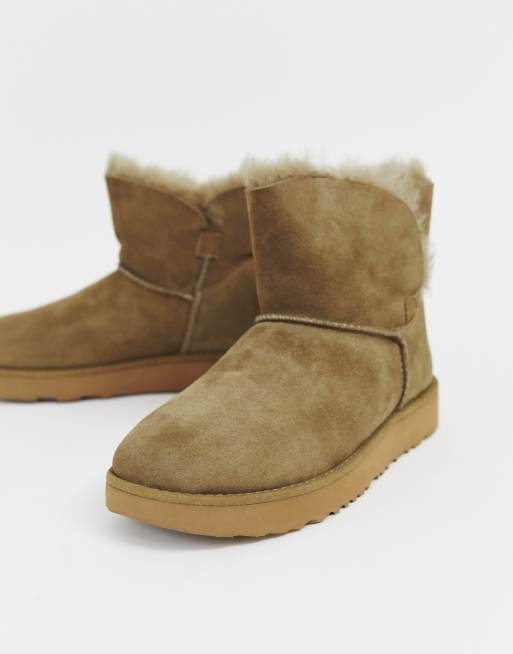 Ugg classic store cuff mini sale