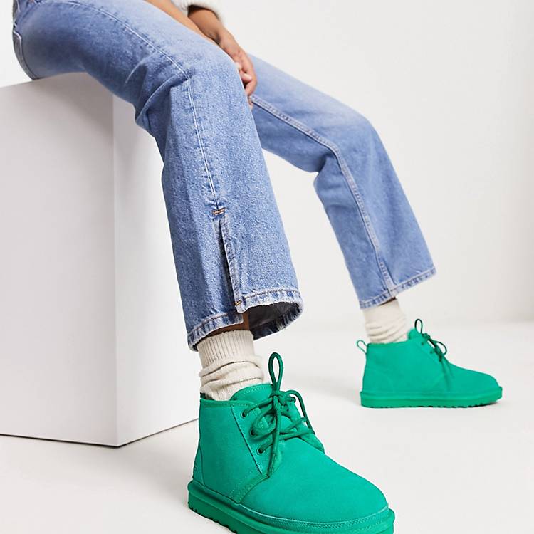 Appearance Inspect cheat UGG Neumel boots in emerald green | ASOS