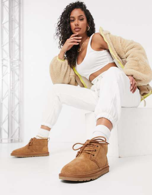 Ugg booties hot sale lace up