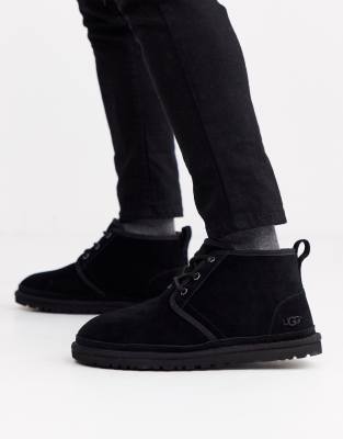 black ugg neumel on feet