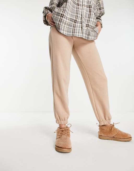 UGG Neumel Cozy lace up fluffy ankle boots in chestnut, 4 of 4