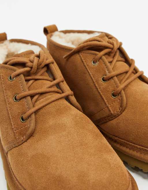 UGG - Neumel - Gyldenbrune chukka-støvler, 3 af 4