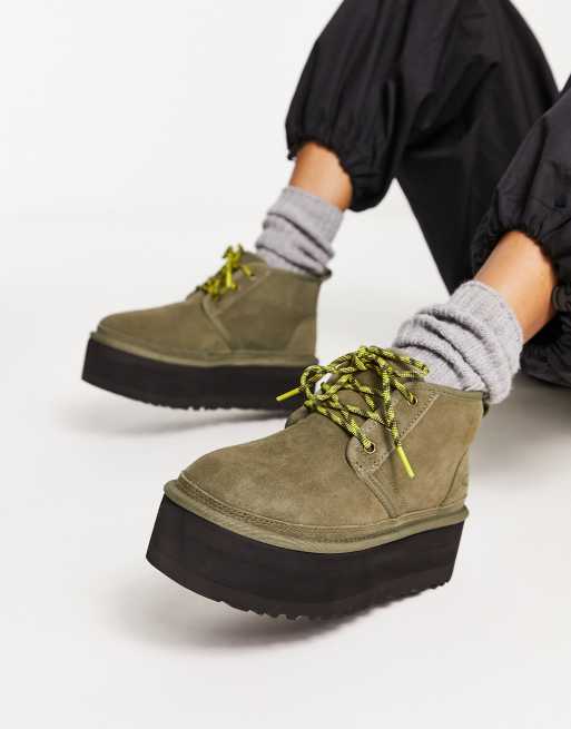 Ugg Women's Olive Lace up Casual Shoes