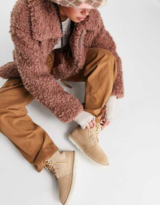UGG Neumel high heritage boots in sand