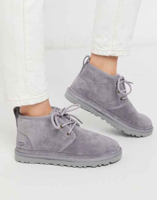 UGG Neumel lace up ankle boots in amethyst