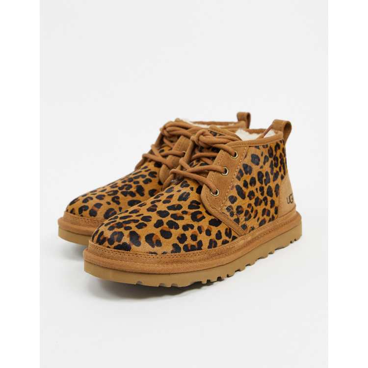 Ugg leopard clearance trainers