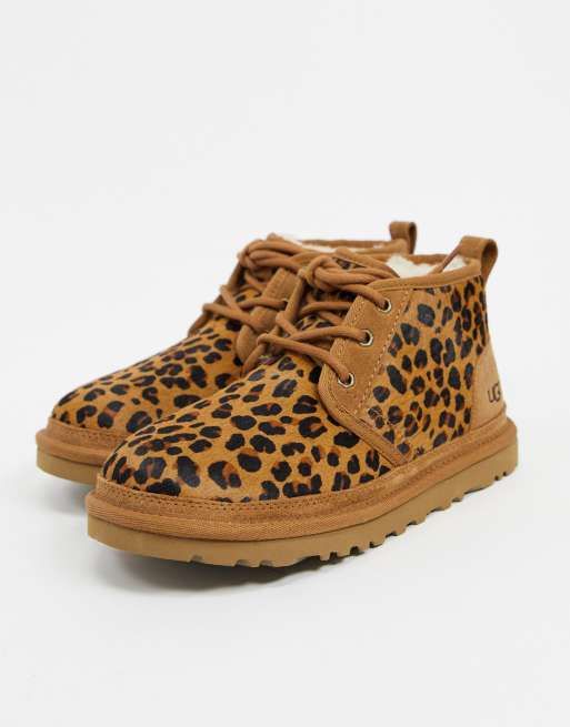 Ugg leopard shop trainers