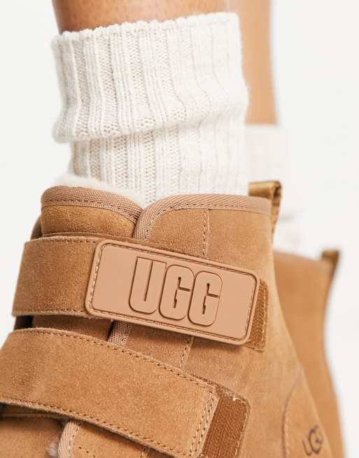 UGG W NEUMEL PLATFORM CHESTNUT ニューメル UGG Neumel Platform Chelsea Boot Chestnut (Women's