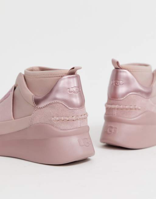 Pink on sale ugg trainers