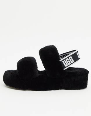 ugg slides two strap