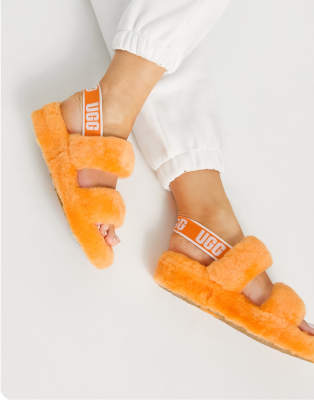 Ugg hotsell slides orange