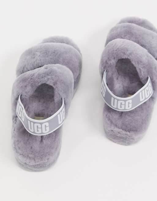 Ugg oh yeah online slippers grey