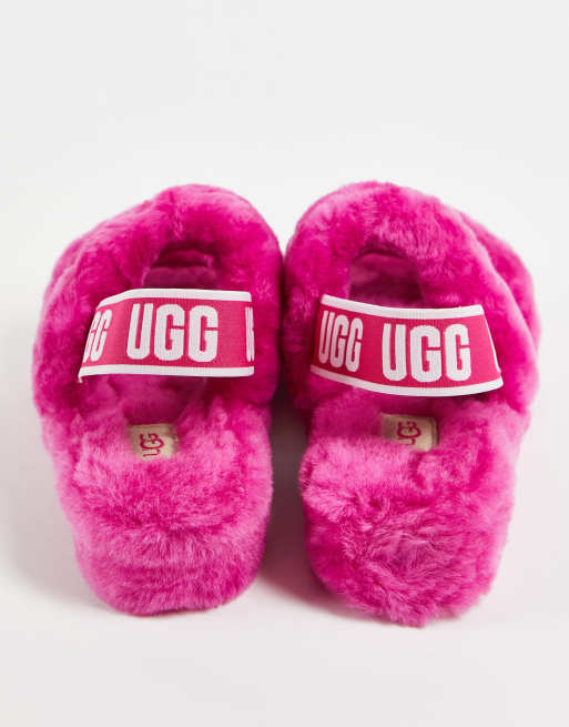 Belofte Nevelig Voorloper UGG - Oh Yeah - Pantoffels in roze | ASOS