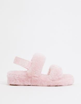 pink ugg oh yeah slippers