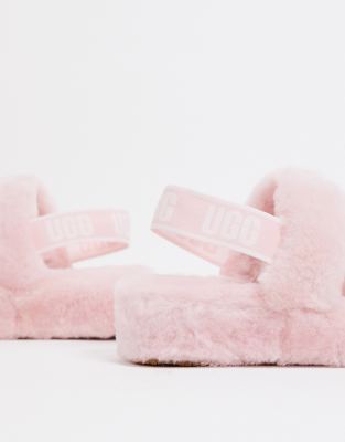 ugg oh yeah slides pink