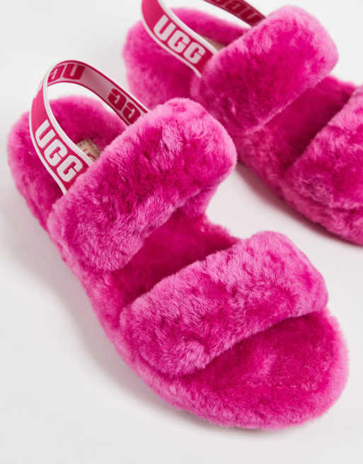 UGG Oh Yeah slippers in pink