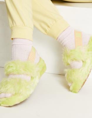 ugg oh yeah slippers yellow