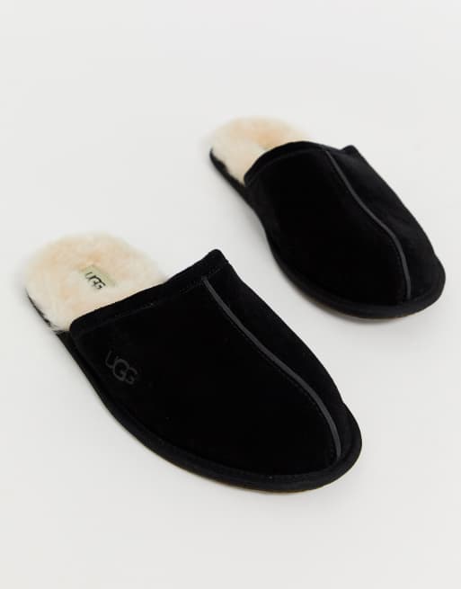 UGG - Pantofole nero scamosciato, 4 di 4