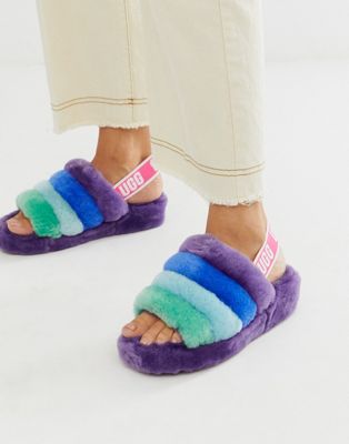 rainbow ugg sandals