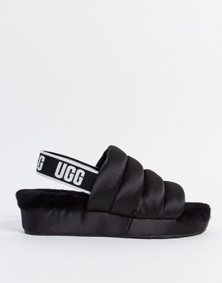 ugg puff slip on shoe