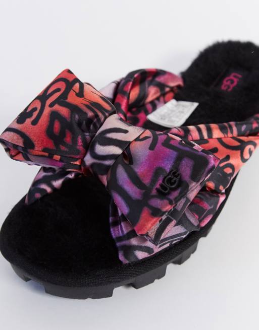 Graffiti on sale ugg slippers