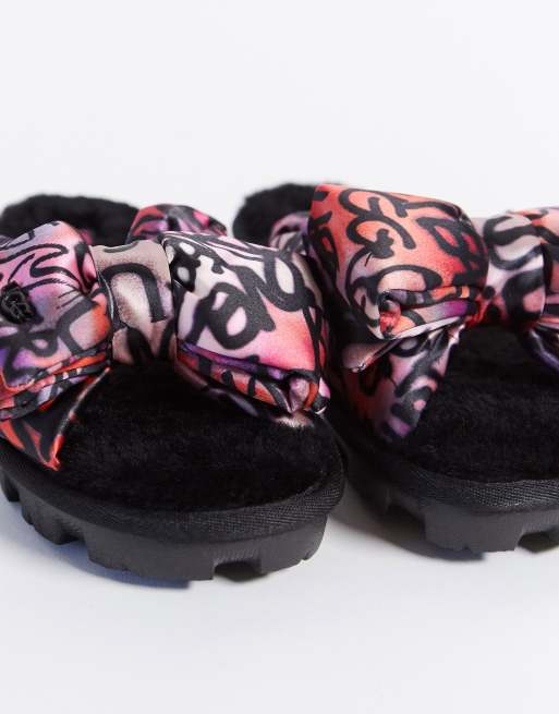 Graffiti on sale ugg slippers