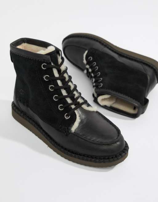 Ugg quinlin lace up boot in 2025 black