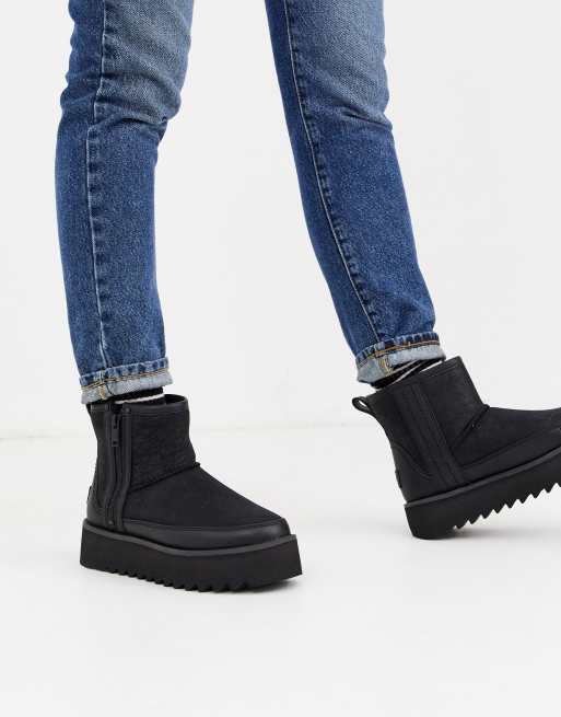 Ugg biker hot sale style boots