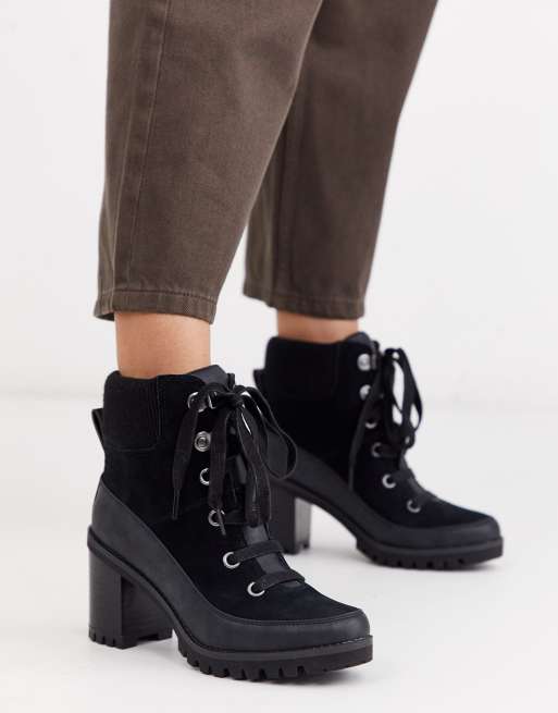 Ugg heeled deals ankle boots