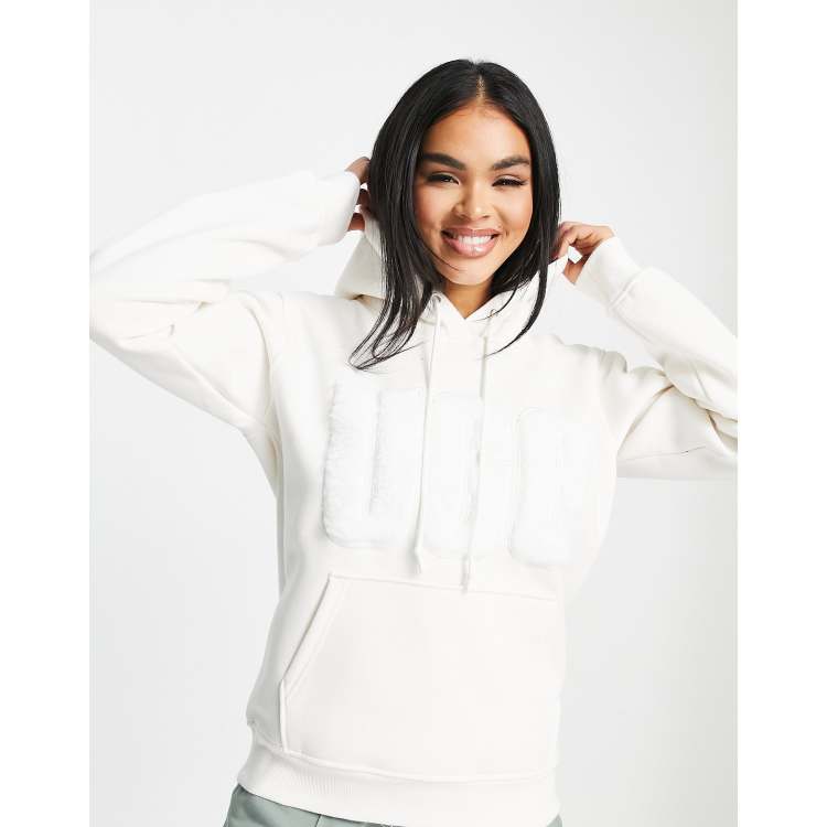 Ugg fuzzy shop logo sweatshirt