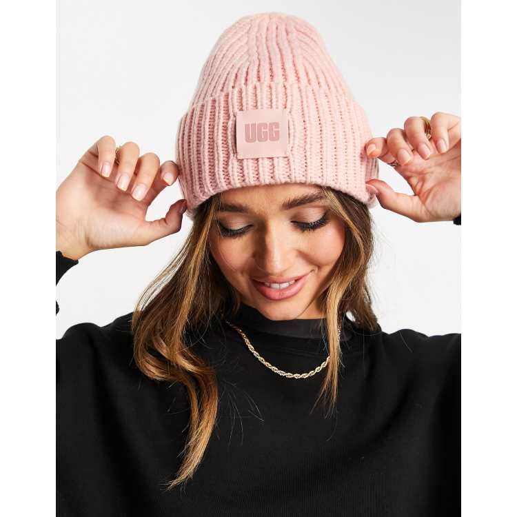 Pink ugg hat new arrivals