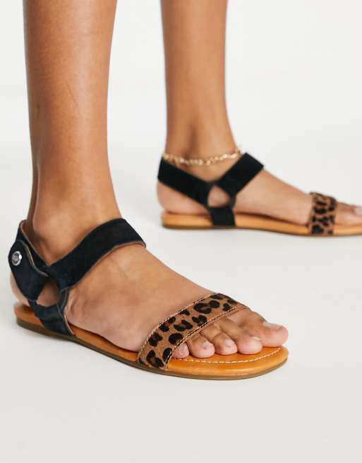 Ugg hot sale leopard sandals