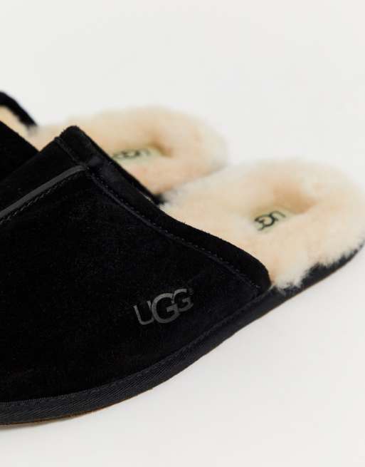 UGG - Scuff - Pantoffels in zwart suède, 3 van 4