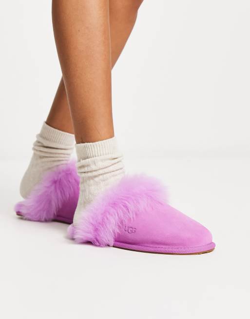 UGG Scuff Sis slippers in purple ruby ASOS