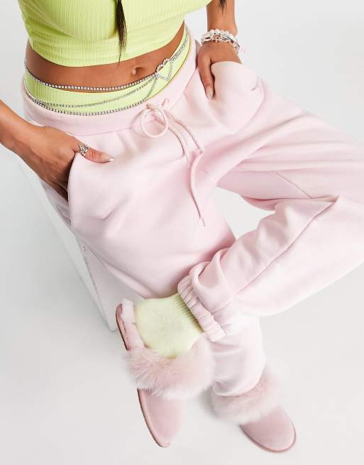 UGG Scuff Sis slippers in rose grey, 3 of 4