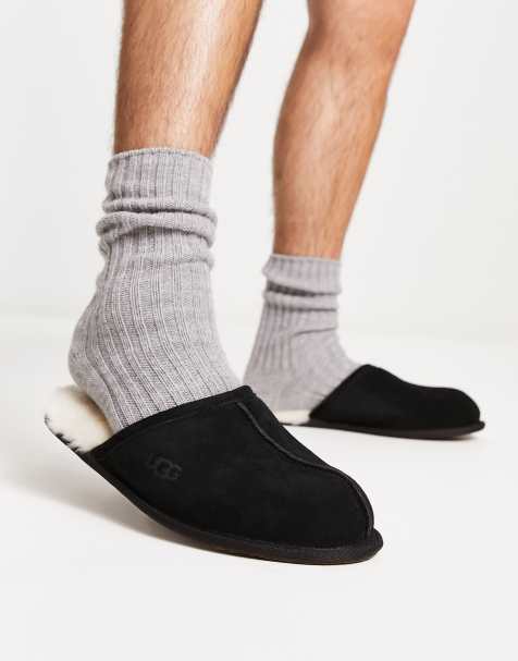 Mens slim fit discount slippers