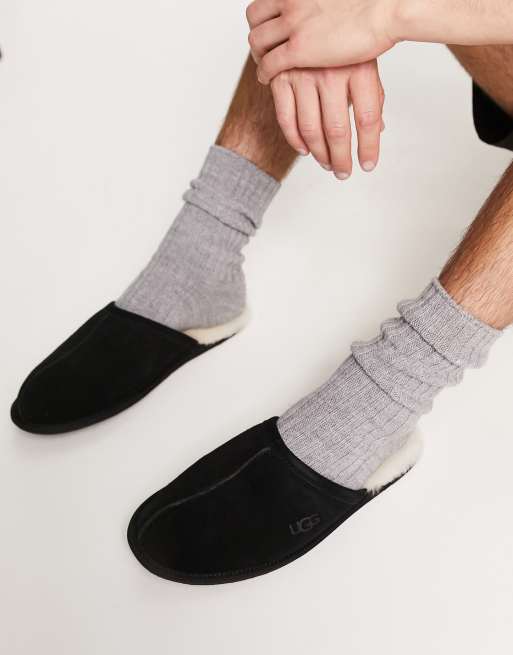 Ugg Scuff Slippers in Black ASOS