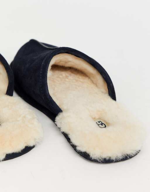 True navy ugg discount slippers