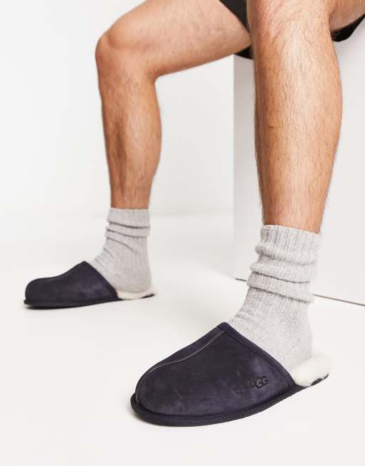 Ugg navy scuff online slippers