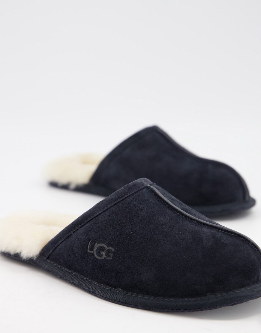 UGG Scuff slippers in navy suede