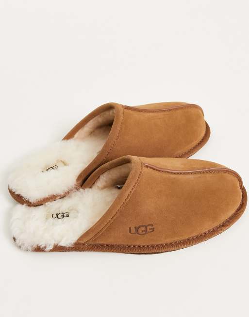 Ugg Scuff Slippers in Tan