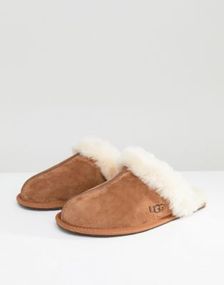 UGG scuffette II chestnut slippers | ASOS