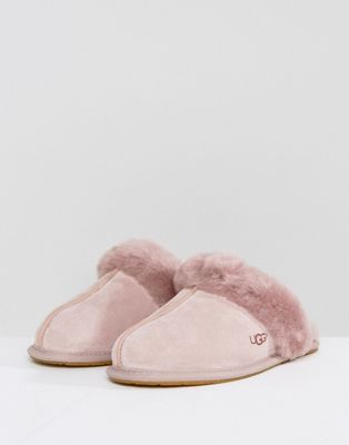 pink scuffette slippers